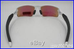 Oakley Flak 2.0 Polished White PRIZM Golf Sunglasses Asia Fit OO9271 10 $173