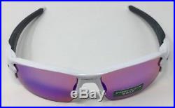 Oakley Flak 2.0 Prizm Golf Lens Polished White Frame Sunglasses OO9295-06