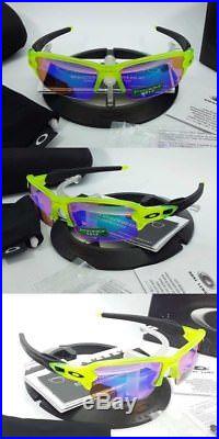Oakley Flak 2.0 Sunglasses OO9271-08 Neon Uranium Frame With Prizm Golf Iridium