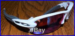 Oakley Flak 2.0 Sunglasses OO9295-06 Polished White Prizm Golf Lenses NEW