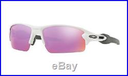Oakley Flak 2.0 Sunglasses Polished White Prizm Golf 9295-06 Genuine BNWT