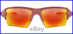 Oakley Flak 2.0 XL Men's Semi-Rimless Sunglasses with Prizm Flash Lens OO9188