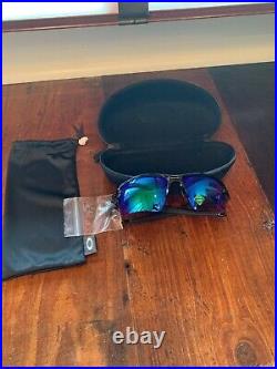 Oakley Flak 2.0 XL Polished Black Prizm Golf Lens Sunglasses NEW