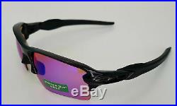 Oakley Flak 2.0 XL Sunglasses OO9188-05 Polished Black/Prizm Golf NEW