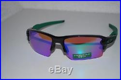 Oakley Flak 2.0 XL Sunglasses OO9188-7059 Polished Black/Prizm Golf NEW