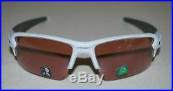 Oakley Flak 2.0 XL Sunglasses OO9188-B159 Polished White/Prizm Dark Golf NEW