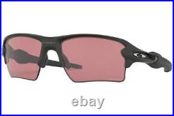 Oakley Flak 2.0 XL Sunglasses OO9188-B259 Steel COLOR Frame With PRIZM Dark Golf
