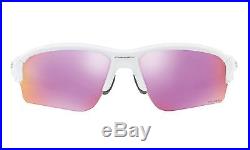Oakley Flak Draft (A) Polished White Prizm Golf Sunglasses OO9373 0670