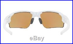 Oakley Flak Draft (A) Polished White Prizm Golf Sunglasses OO9373 0670
