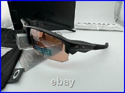 Oakley Flak Draft Matte Black With Prizm Dark Golf Sunglasses Oo9364-11 Case New