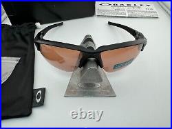 Oakley Flak Draft Matte Black With Prizm Dark Golf Sunglasses Oo9364-11 Case New