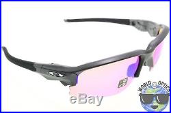 Oakley Flak Draft Sunglasses OO9364-0467 Steel Frame With Prizm Golf Lens