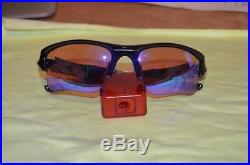 Oakley Flak Jacket Black Sunglasses with Golf PRISM lens
