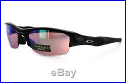 Oakley Flak Jacket Sunglasses OO9112-01 Polished Black With Prizm Golf Asia Fit