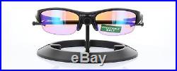 Oakley Flak Jacket Sunglasses OO9112-01 Polished Black with Prizm Golf Asia Fit