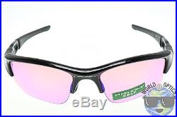 Oakley Flak Jacket XLJ Sunglasses 24-428 Polished Black with Prizm Golf Lenses