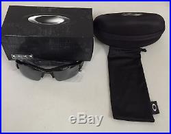Oakley Flak Jacket XLJ Sunglasses Jet Black Frame / Black Lens 03-915