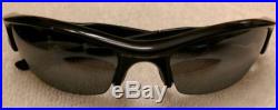 Oakley Flak Jacket XLJ Sunglasses Jet Black Iridium Polarized & G30 Golf Lenses