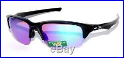 Oakley Flakbeta Golf Oo9363-0464 64/08 131 Black Wrap Sunglasses With Violet Prizm