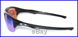Oakley Flakbeta Golf Oo9363-0464 64/08 131 Black Wrap Sunglasses With Violet Prizm