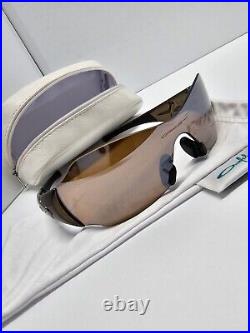 Oakley GEN 1 Zero Sunglasses Brown Lenses Excellent Shape With Bag And Case