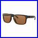 Oakley-Golf-Holbrook-Matte-Black-Prizm-Bronze-Lens-Sunglasses-New-01-vpno