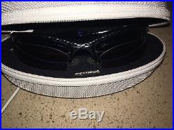 Oakley Golf Jacket Sunglasses Specific 3 Sets Of Lenses Black Red Blue