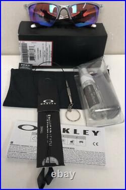 Oakley HALF JACKET 2.0 Xl Silver PRIZM GOLF Lens Sunglass 9154 NEW
