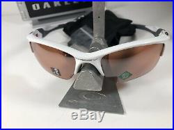 Oakley Half Jacket 2.0 Polished White 9154-6362 Sunglasses Prizm Dark Golf Lens