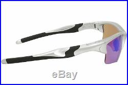 Oakley Half-Jacket-2.0-XL OO9154 60 Sunglasses Men's Silver/Prizm Golf Lens 62mm