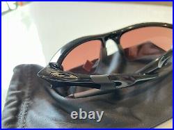 Oakley Half Jacket 2.0 XL Prizm Dark Golf Gloss Black Sunglasses 9144 Free Ship
