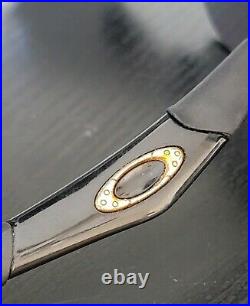 Oakley Half Jacket Array Golf Jet Black Fire Lens + 2 Extra Set Lens & Case