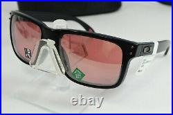 Oakley Holbrook Matte Black Prizm Dark Golf Sunglasses OO9102-K0
