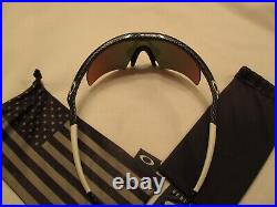 Oakley M Frame Carbon Fiber W Fire Hybrid Vent Lens White Socks Fold Sunglasses