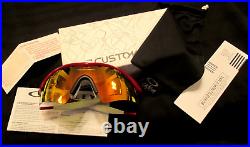 Oakley M Frame Rare Custom Order Red Metallic Frame Sunglasses