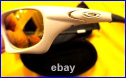 Oakley Magnesium Pearl White Mag Switch W Fire Iridium Sunglasses Vintage Vault