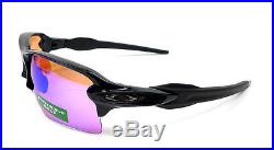 Oakley Men's Flak 2.0 XL PRIZM Golf OO9188-05 Sunglasses Polished Black NEW