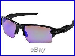 Oakley Men's Flak 2.0 XL Polished Black withPrizm Golf Sunglasses