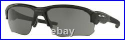 Oakley Men's Flak Draft Rectangular Sunglasses Polished Black 67 OO9364-016 9364