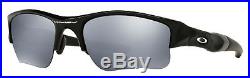 Oakley Men's Flak Jacket XLJ Polarized Sunglasses Jet Black/Iridium 12-903