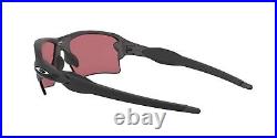 Oakley Men's Oo9188 Flak 2.0 XL Rectangular Sunglasses Steel/Prizm Dark Golf