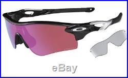 Oakley Men's Radarlock Path Sunglasses Black Frame Polarized Golf Prizm Lens, B