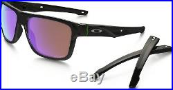 Oakley Men's Sunglasses Crossrange Polished Black / Prizm Golf OO9361-0457