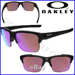 Oakley Men's Thinlink Sunglasses -Matte Black Ink Frame, Prism Golf Lens