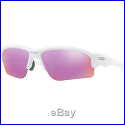 Oakley Mens Flak Draft Asian Fit Sunglasses, Polished White/Prizm Golf, One Size