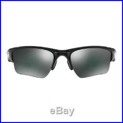 Oakley Mens Half Jacket 2.0 XL Sunglasses Polished Black/Black Iridium