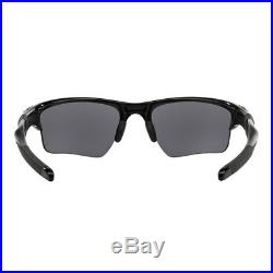Oakley Mens Half Jacket 2.0 XL Sunglasses Polished Black/Black Iridium