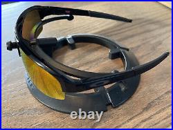 Oakley Mercenary Sunglasses Black with Prizm Ruby Iridium Polarized OO9424-1770