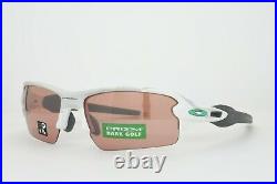 Oakley New Sunglasses FLAK 2.0 9271-3561 White Camo 61-12-133 Prizm Dark Golf