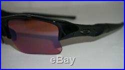 Oakley New Sunglasses Flak Jacket XLJ Polished Black G30 Iridium Golf 26-239